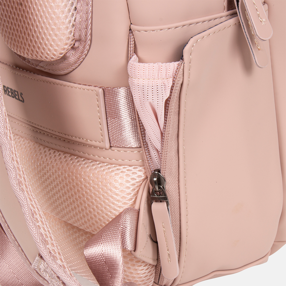 New Rebels Harper rugzak 13.3 inch old pink bij Duifhuizen