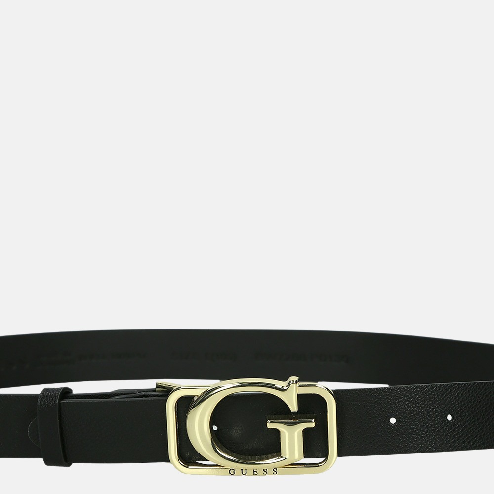 Guess Annarita riem 3 cm black bij Duifhuizen