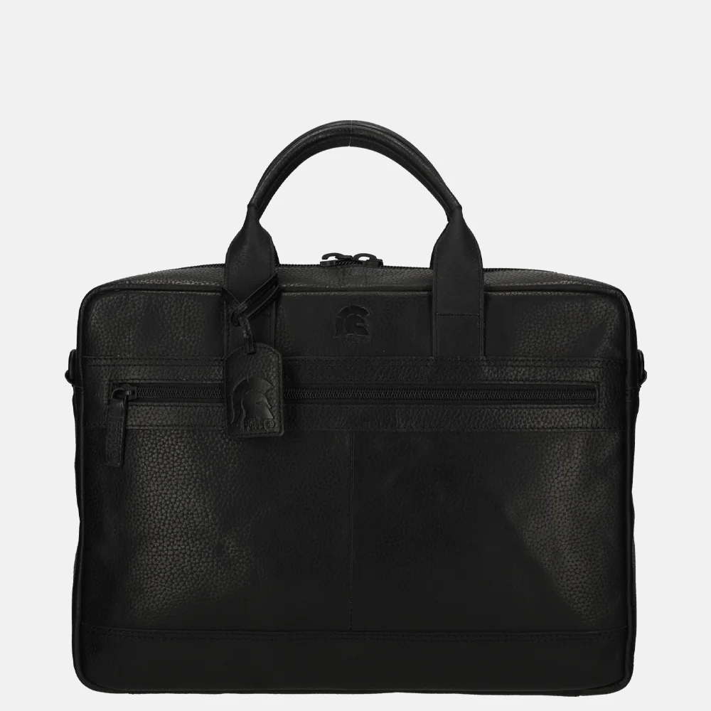 Pylos 59 Sarda laptoptas 15 inch black bij Duifhuizen