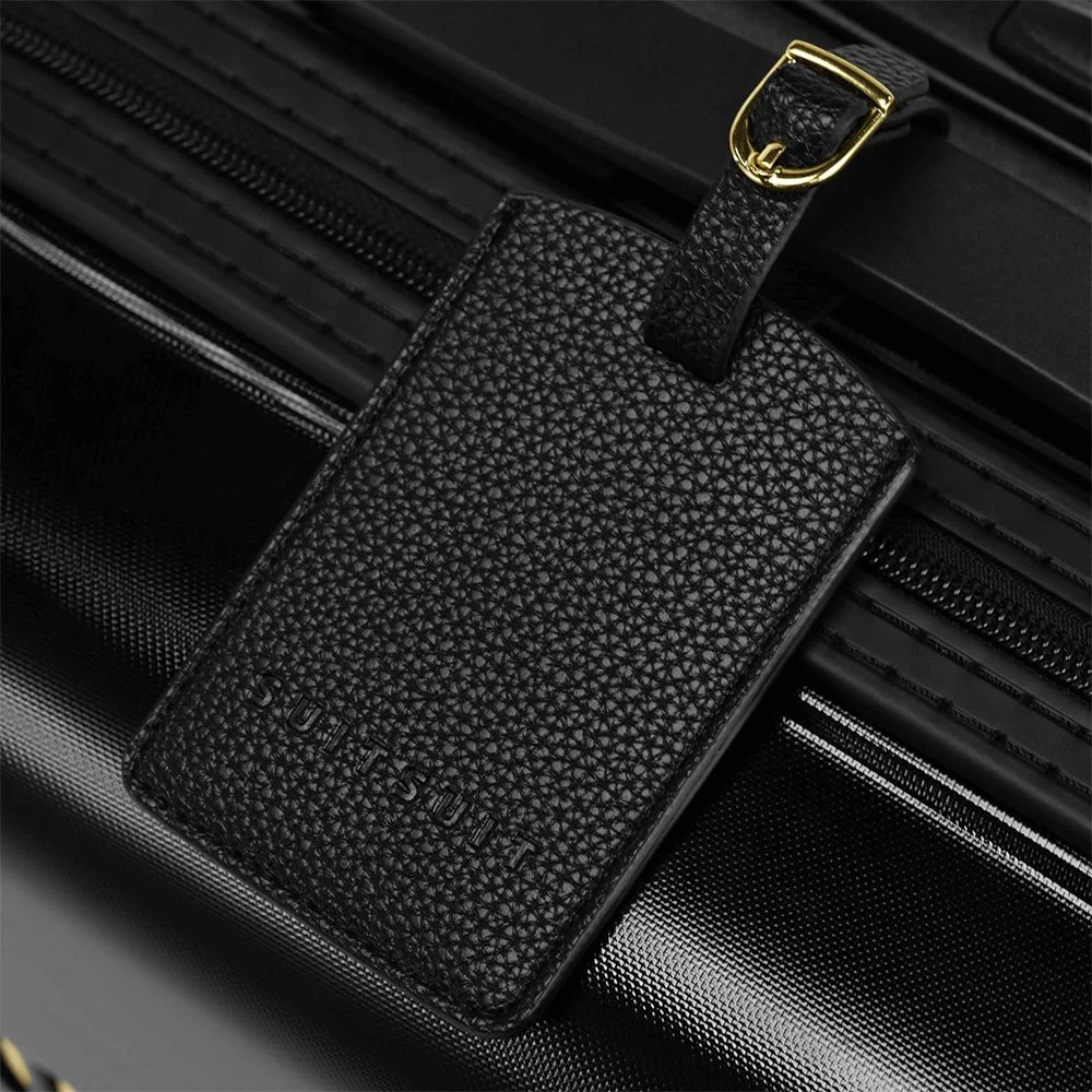 SUITSUIT Fab Seventies Black Gold kofferlabel black bij Duifhuizen