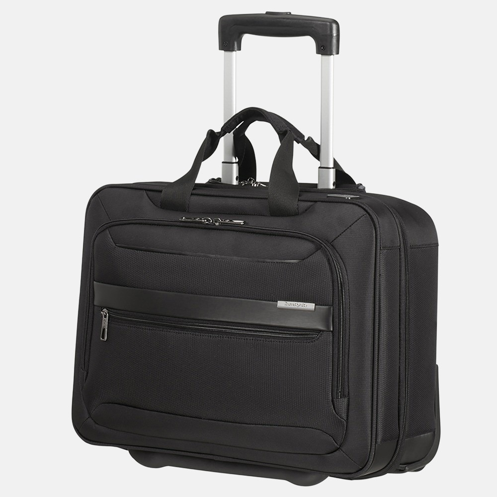 Samsonite Vectura Evo laptoptrolley 15.6 inch black bij Duifhuizen