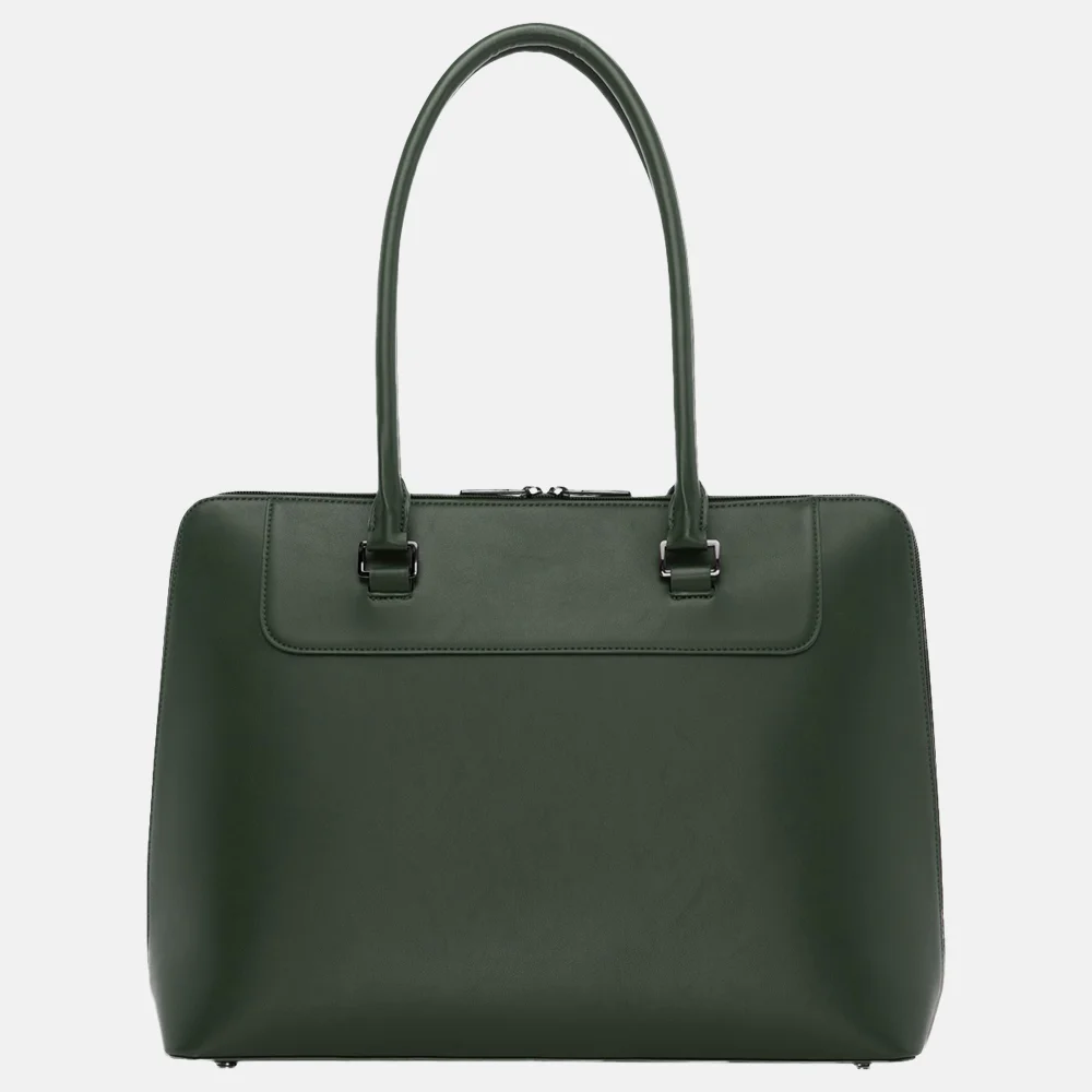 Suitsuit Mystique laptoptas 16 inch dark olive bij Duifhuizen