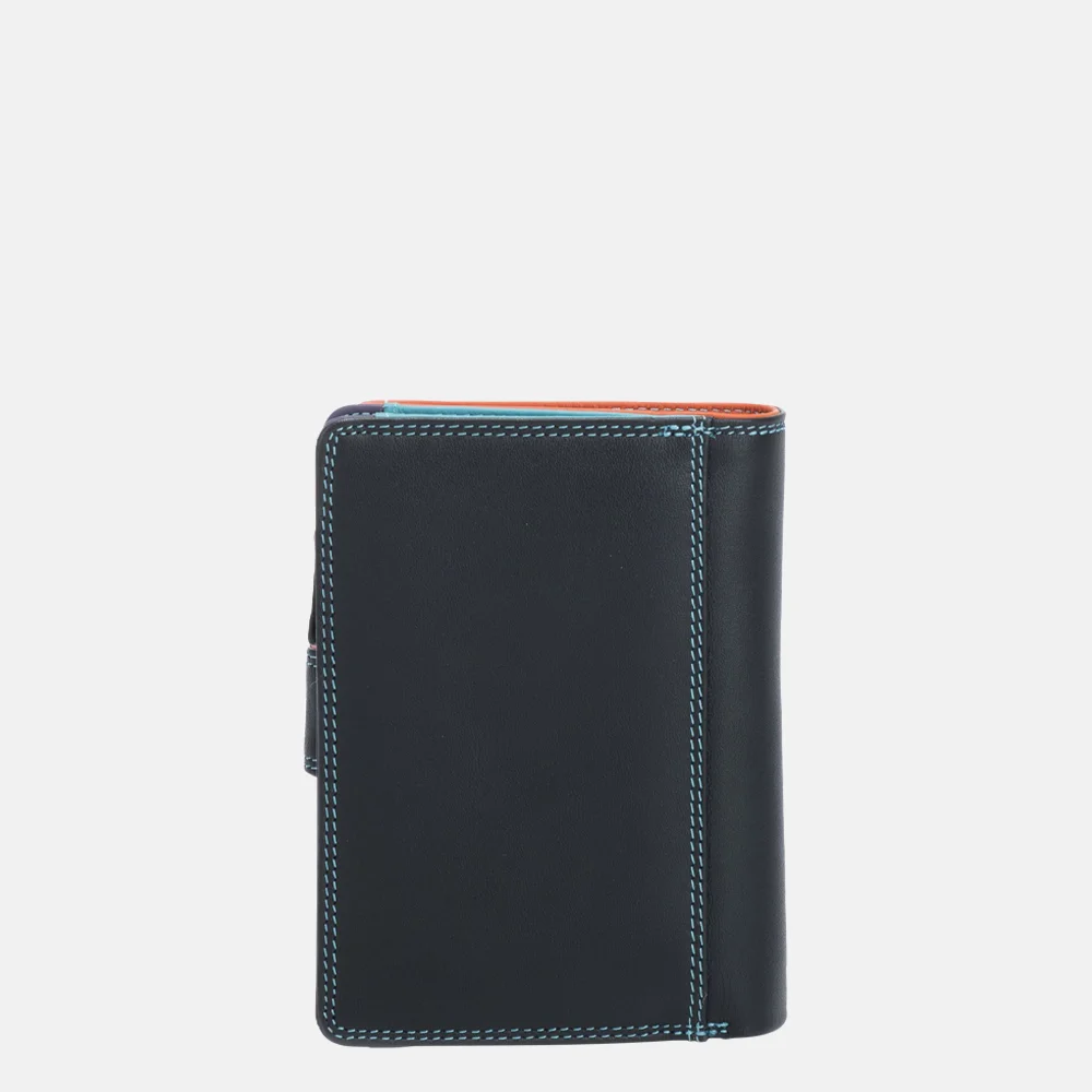 Mywalit Snap portemonnee medium black pace bij Duifhuizen