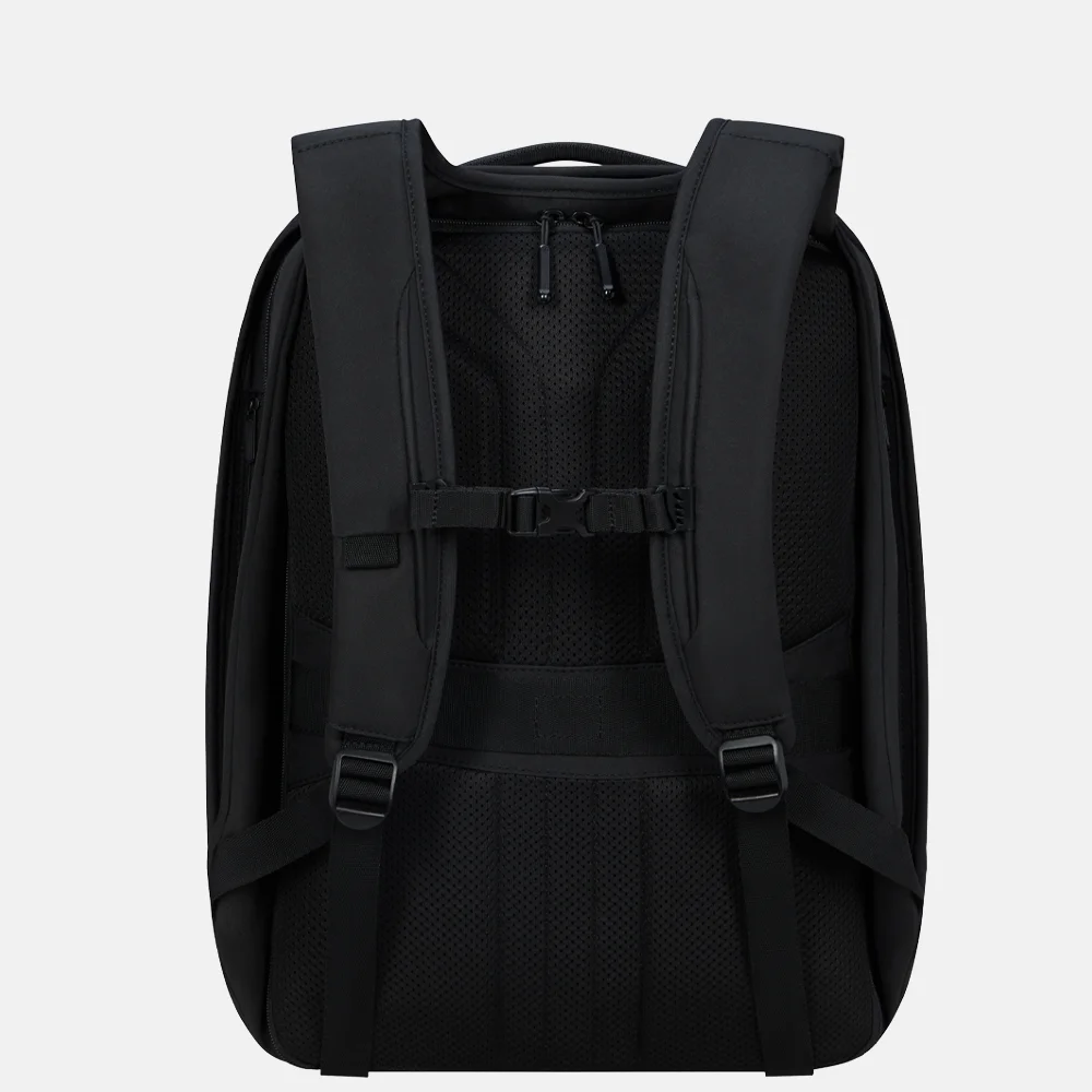 Samsonite Securipak anti diefstal laptoprugzak 17.3 inch black bij Duifhuizen