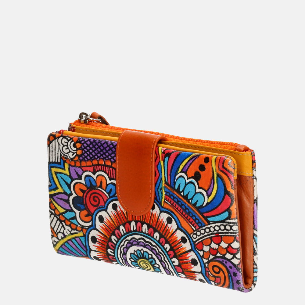 Happy Wallet portemonnee L multicolour bij Duifhuizen