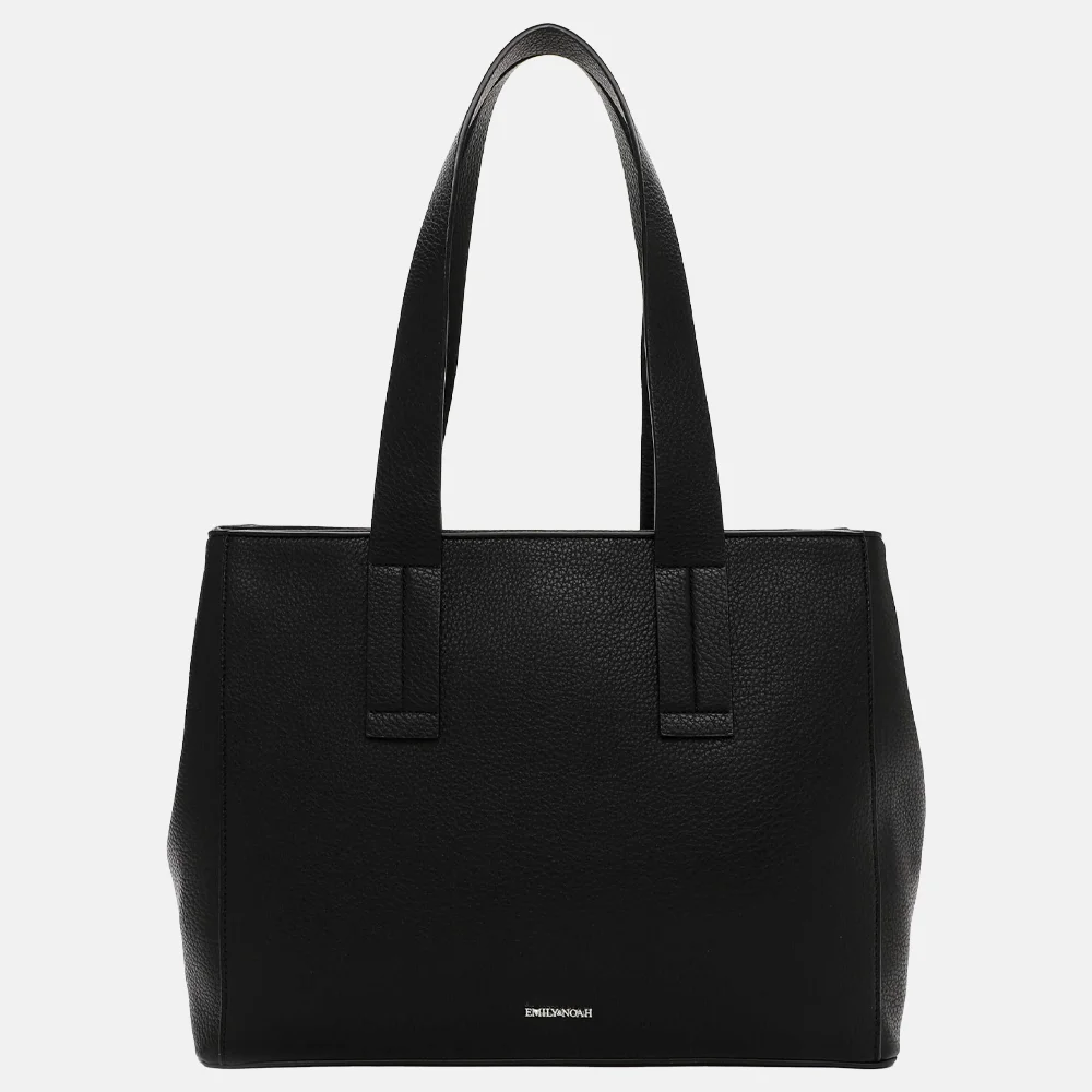 Emily & Noah Heidemarie shopper black bij Duifhuizen