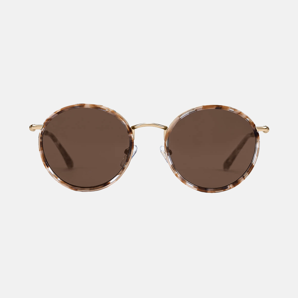 Kapten & Son Amsterdam zonnebril toffee tortoise brown