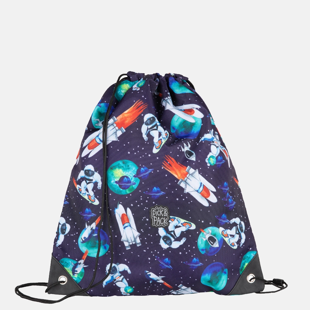 Pick & Pack Space gymtas navy bij Duifhuizen