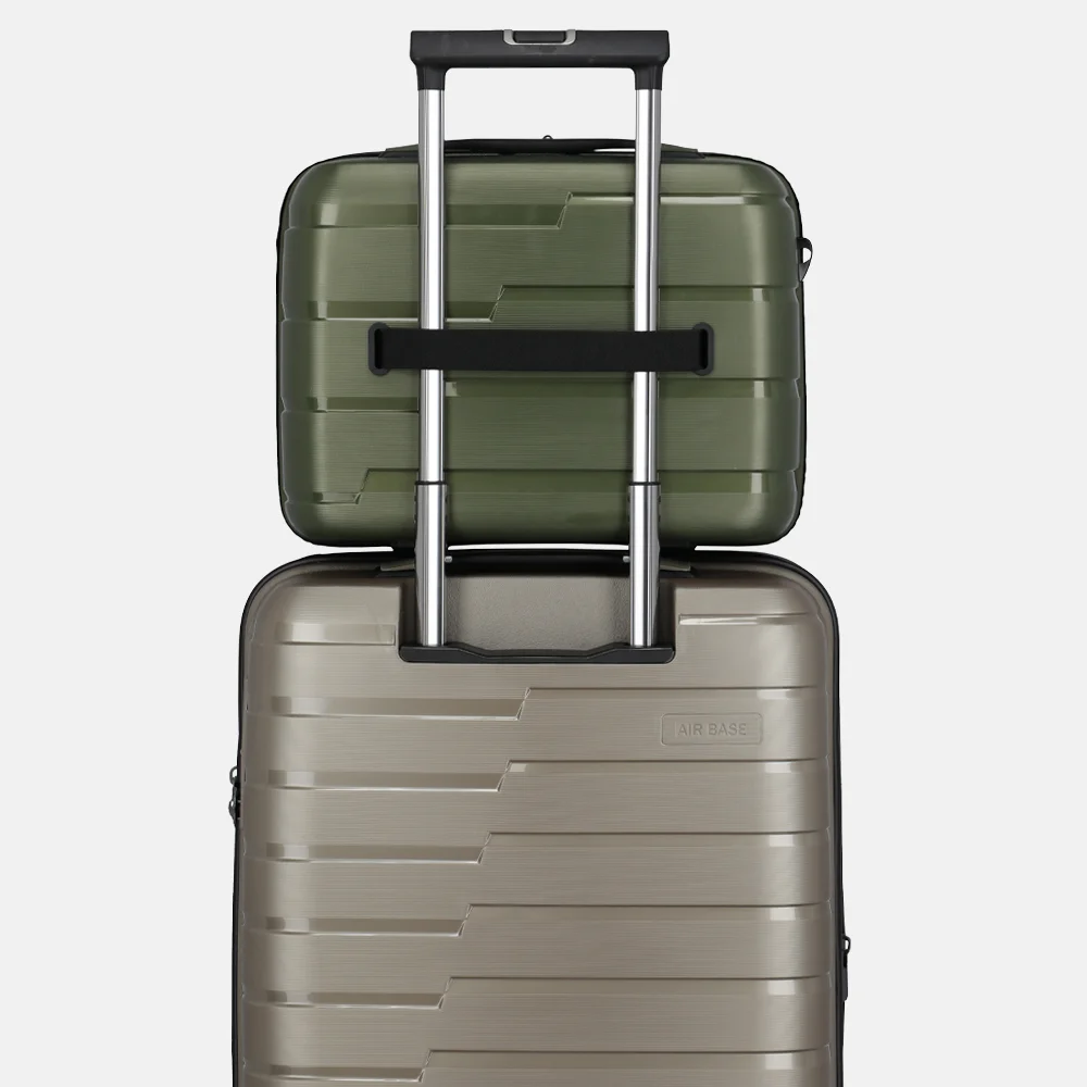 Travelite Air Base beautycase olive bij Duifhuizen