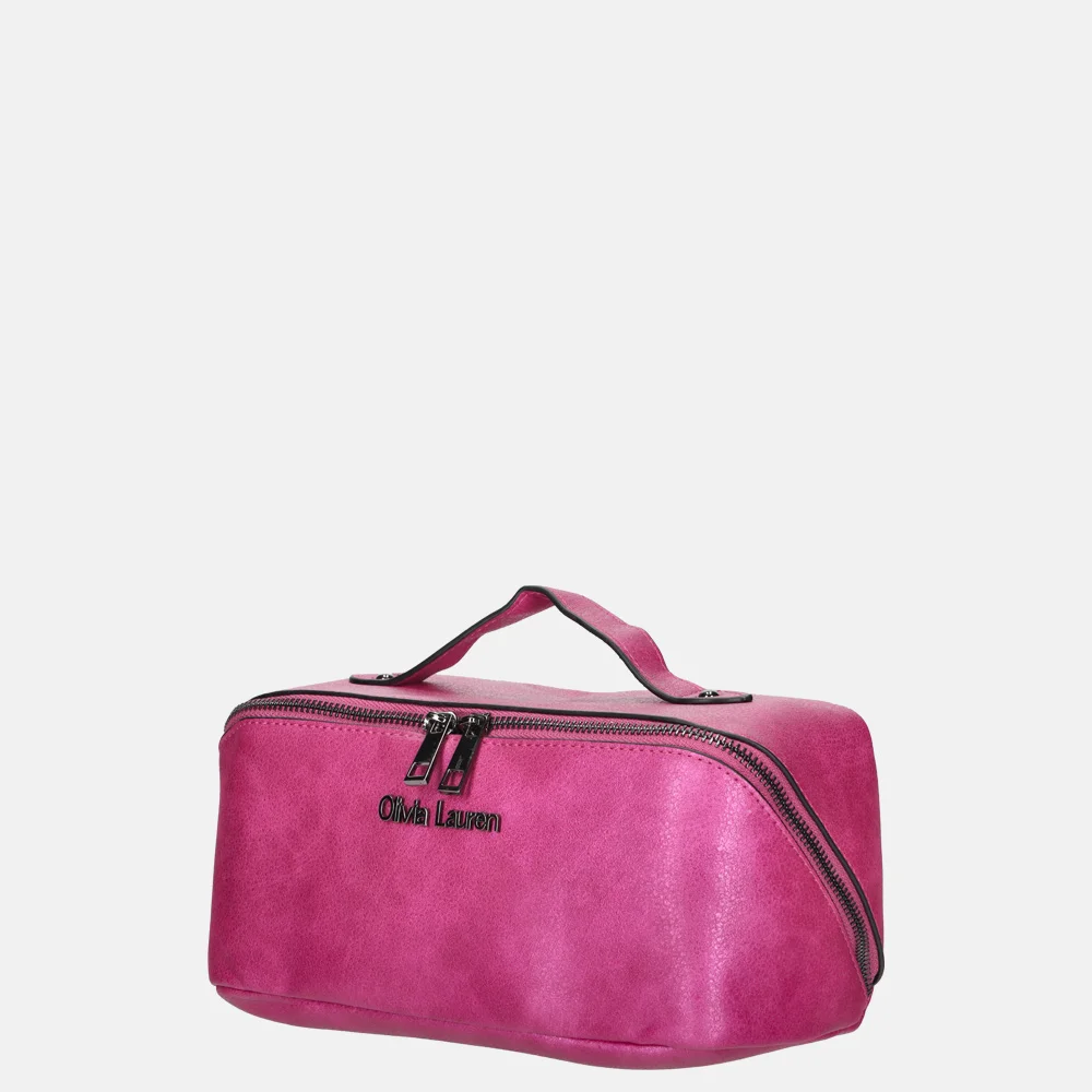 Olivia Lauren Bailey toilettas fushia bij Duifhuizen