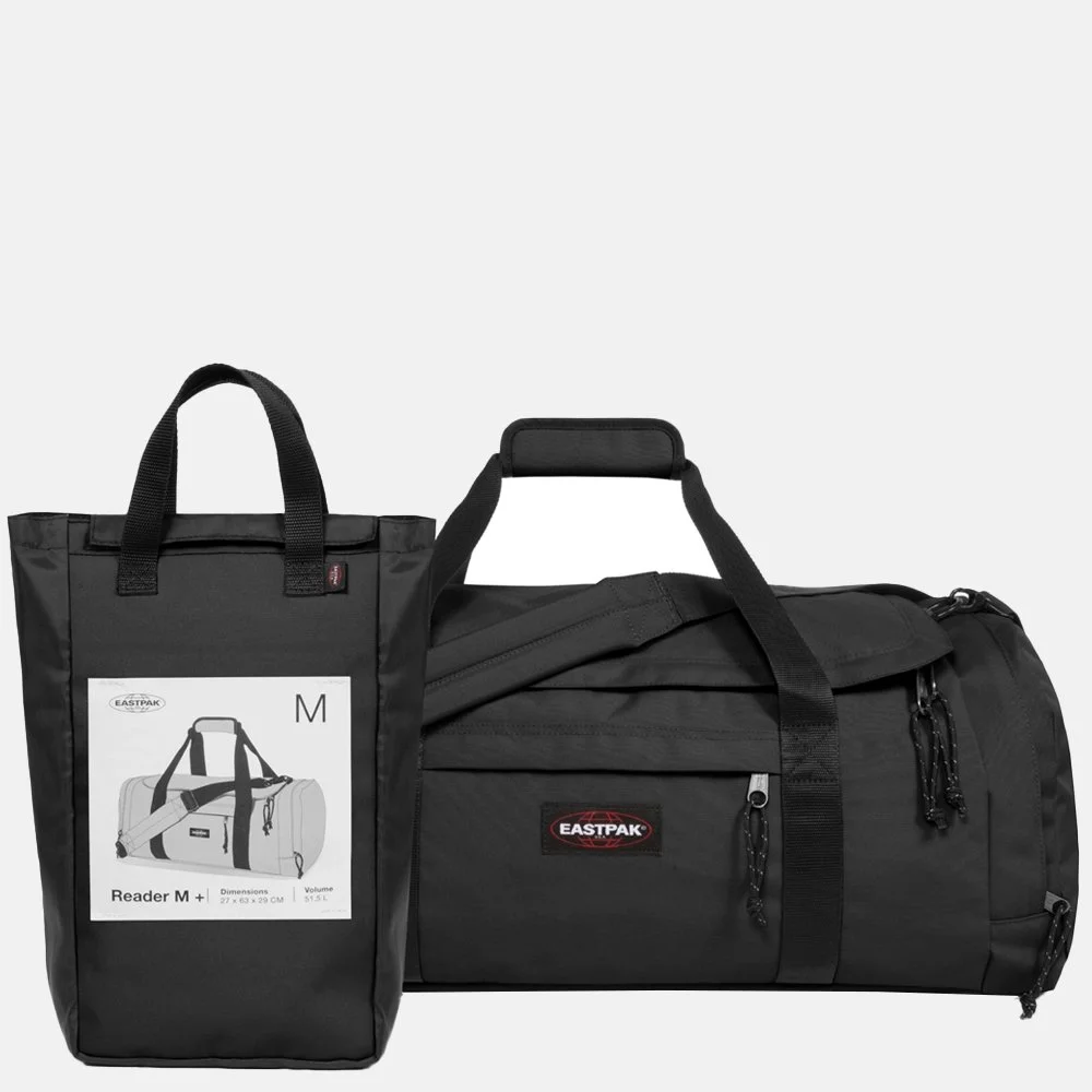 Eastpak Reader+ reistas M black bij Duifhuizen