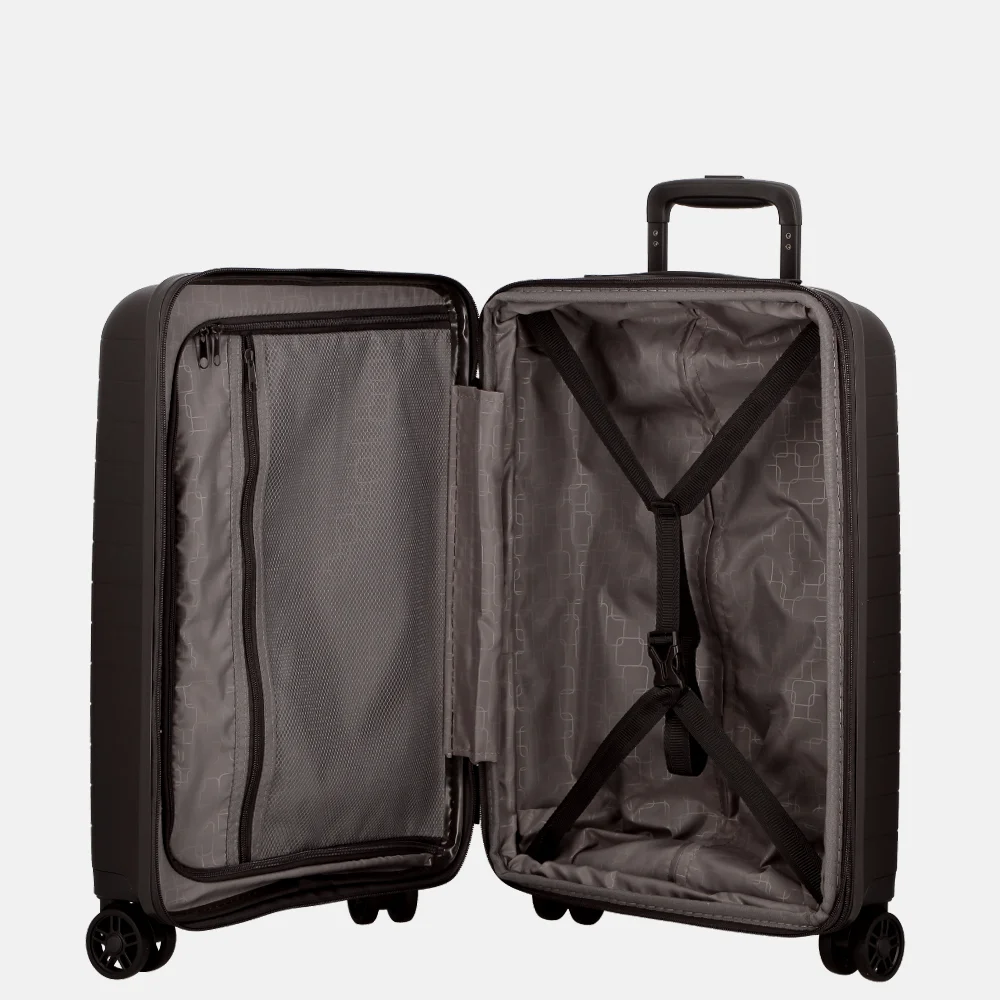 Jump Striper reiskoffer 66 cm expandable after dark bij Duifhuizen