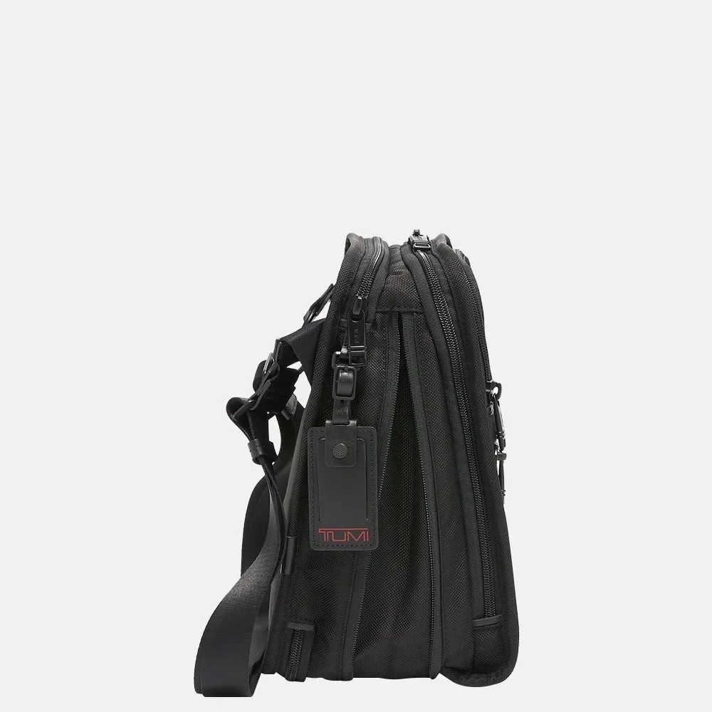 Tumi organizer crossbody tas black bij Duifhuizen