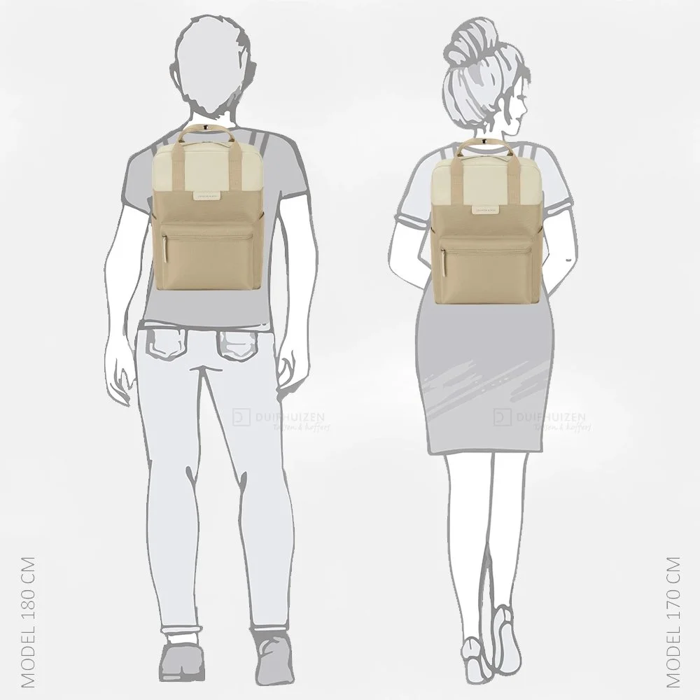 Kapten & Son Bergen rugzak 15 inch dune bij Duifhuizen