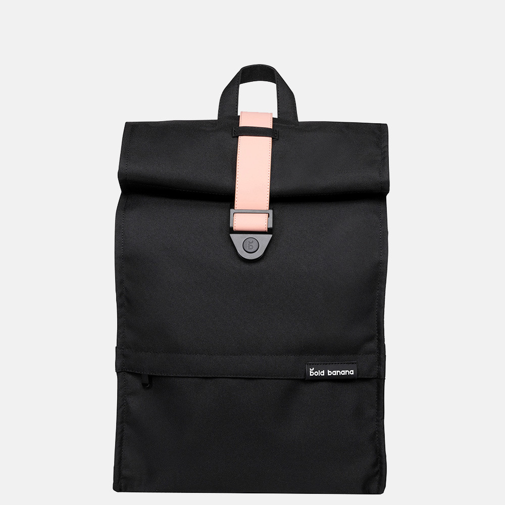 Bold Banana Roll Top rugzak 15.6 inch black rose bij Duifhuizen