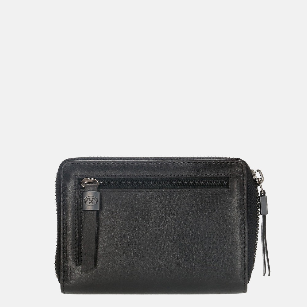 Micmacbags Porto portemonnee black bij Duifhuizen