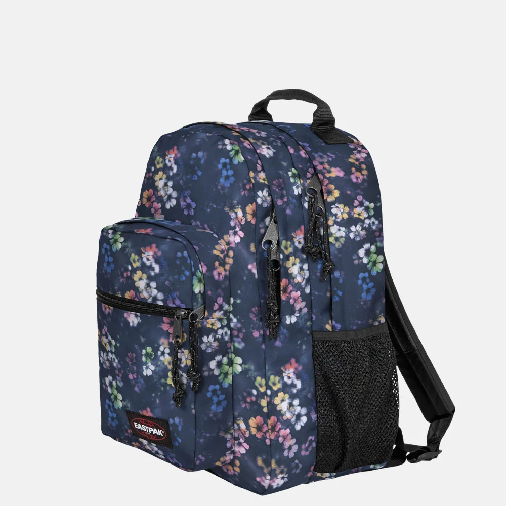 Eastpak Morius laptoprugzak faded flora navy bij Duifhuizen