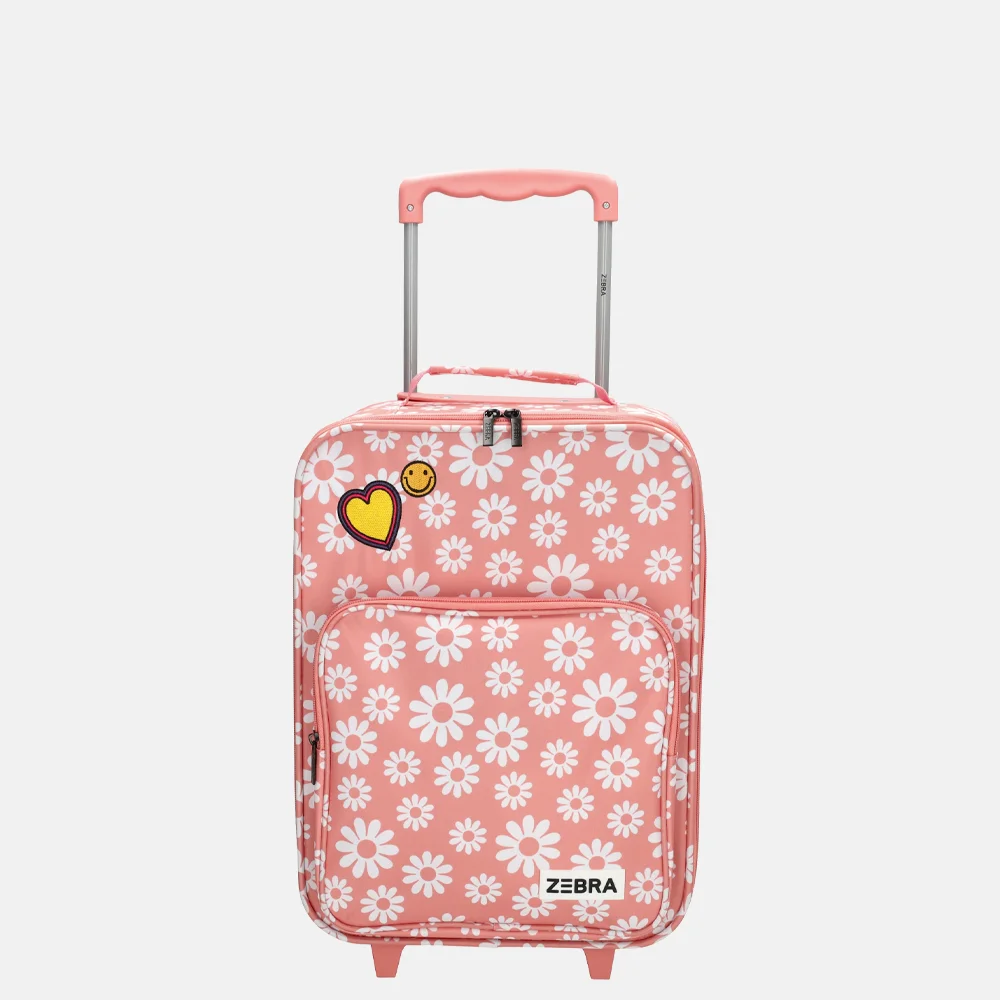 Zebra Trends kinderkoffer roze bij Duifhuizen