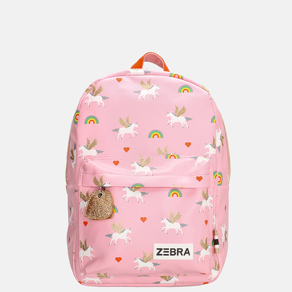 Zebra Trends kinderrugzak M roze