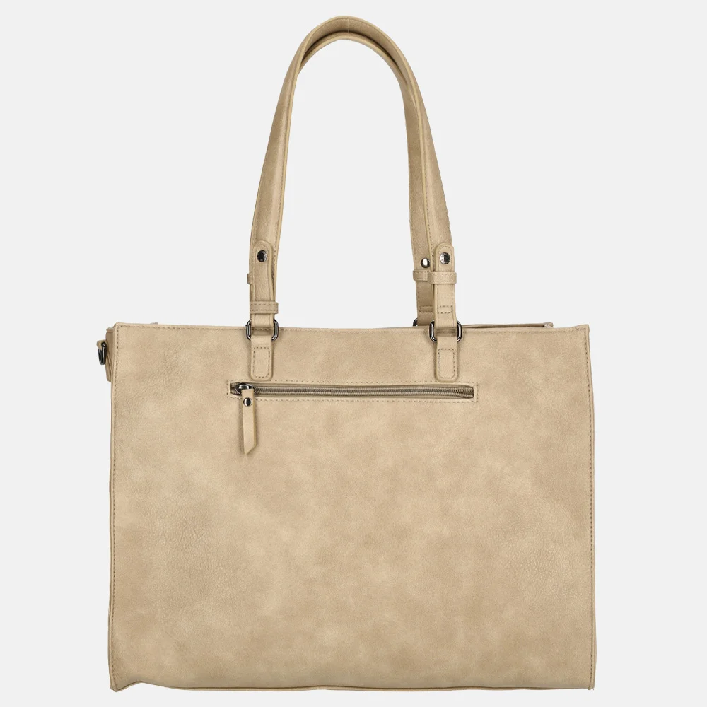Enrico Benetti Lily shopper 15 inch zand bij Duifhuizen