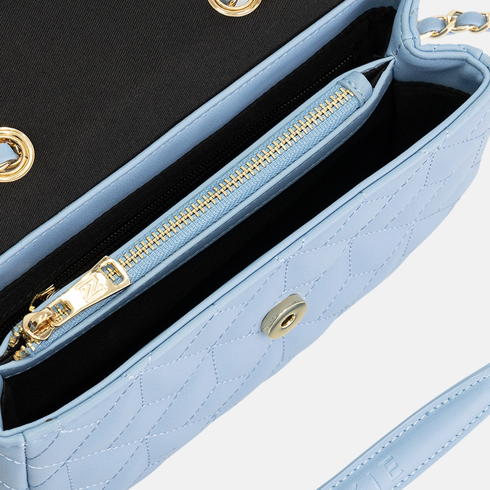 NIKKIE Ann crossbody tas blue lagoon  bij Duifhuizen