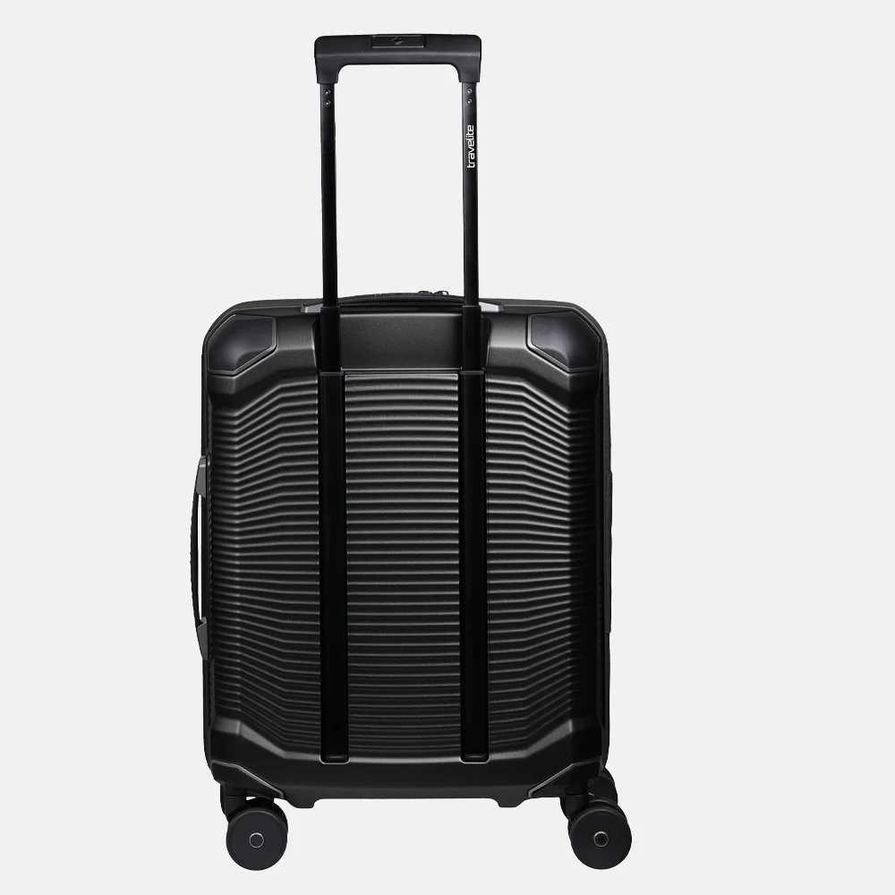 Travelite Millennium handbagage koffer 55 cm black bij Duifhuizen