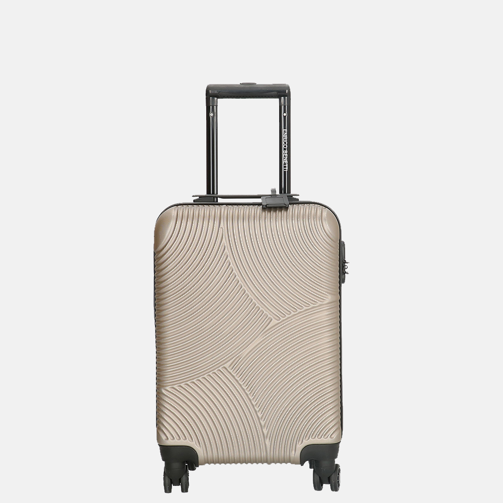 Enrico Benetti Louisville koffer 55 cm champagne