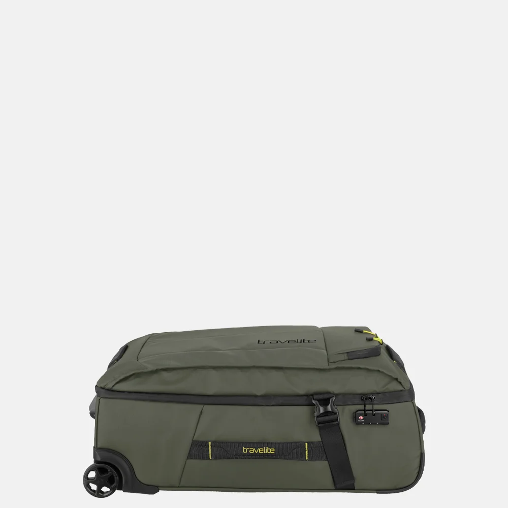 Travelite Briize reistas op wielen 67 cm khaki bij Duifhuizen