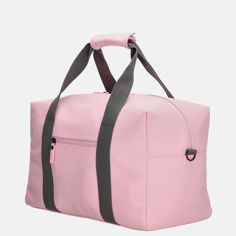 Charm London Neville sporttas/weekendtas roze bij Duifhuizen
