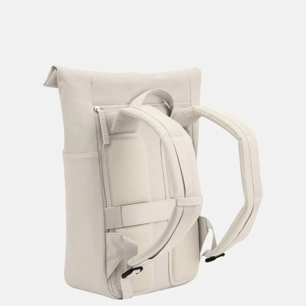 Kapten & Son Stockholm rugzak 14 inch sandstone bij Duifhuizen