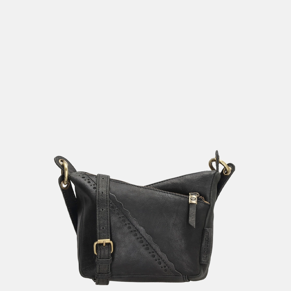 Micmacbags Marrakech crossbody tas zwart