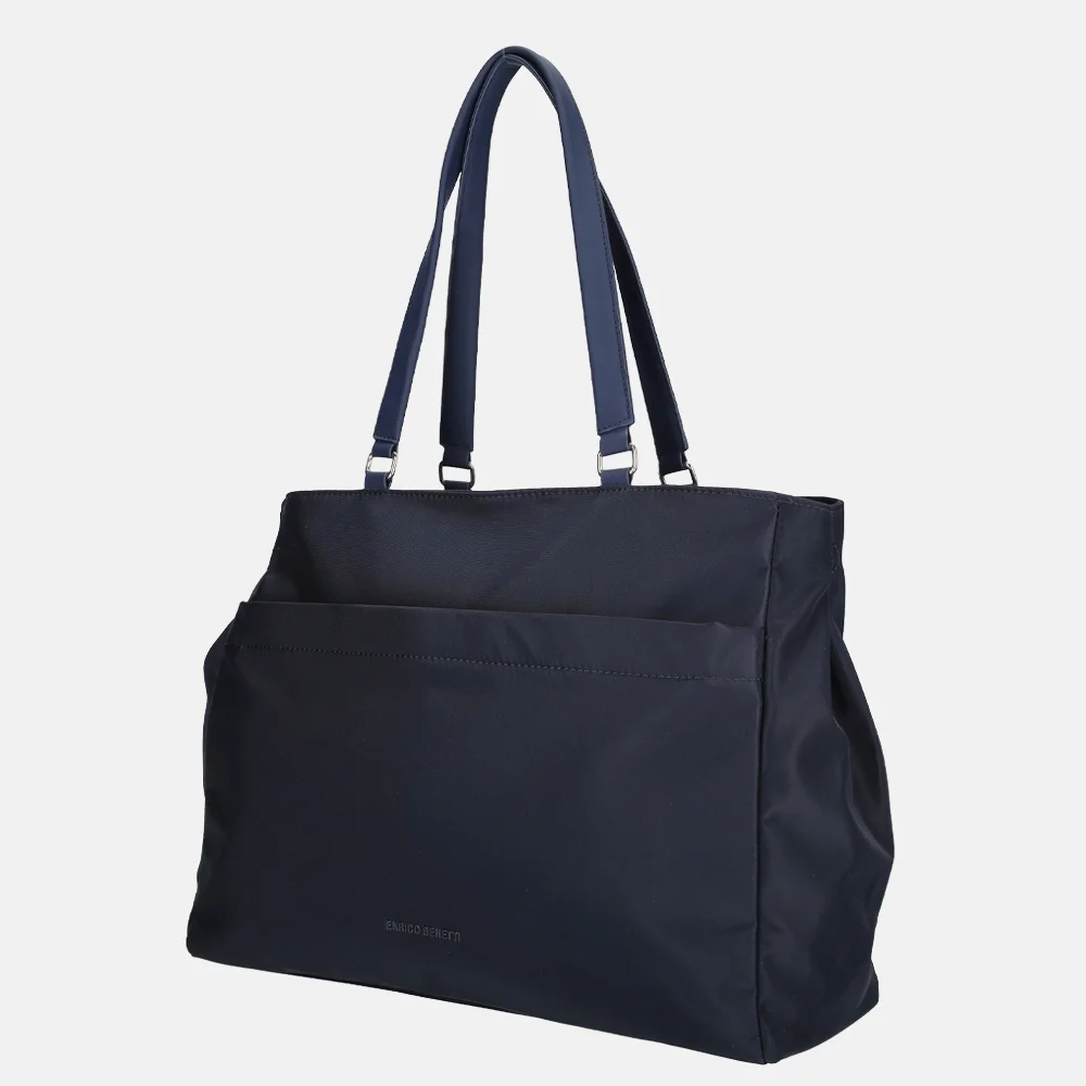Enrico Benetti Caroline businesstas 15 inch blauw bij Duifhuizen