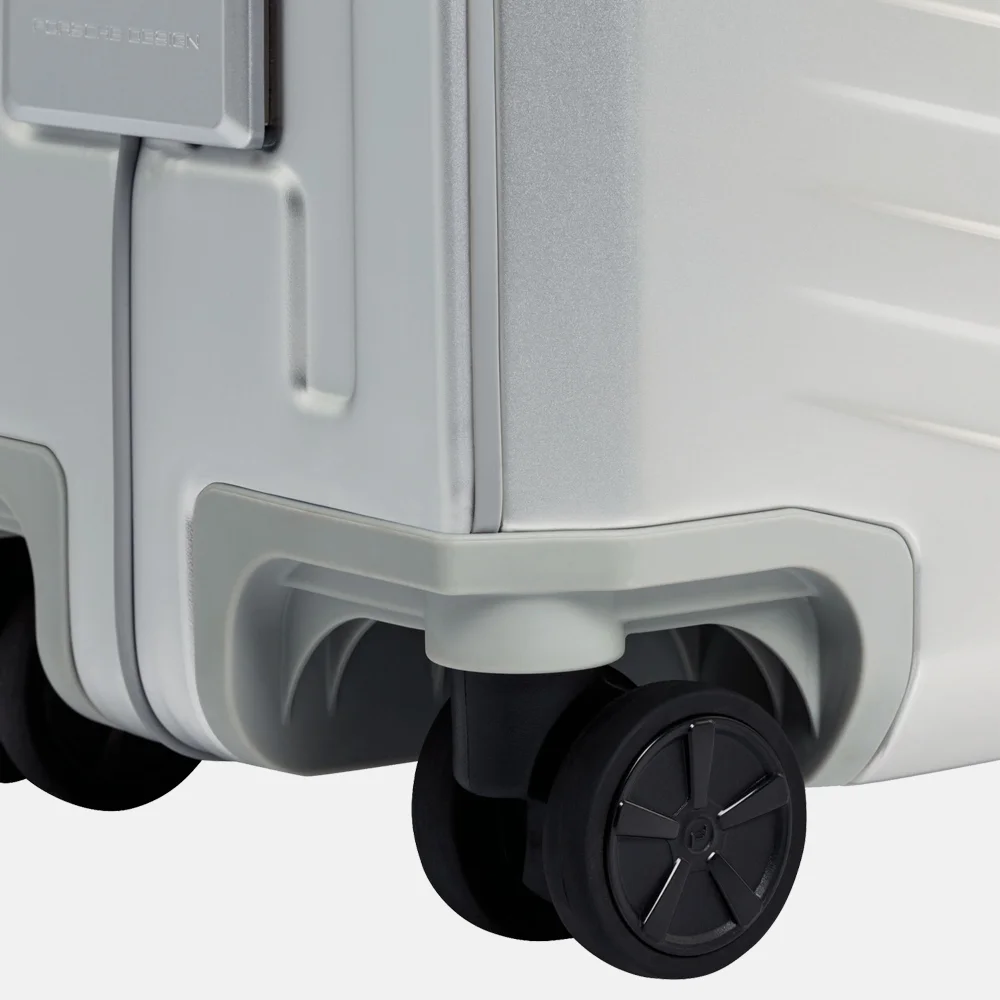 Porsche Design Roadster handbagage koffer 55 cm silver bij Duifhuizen