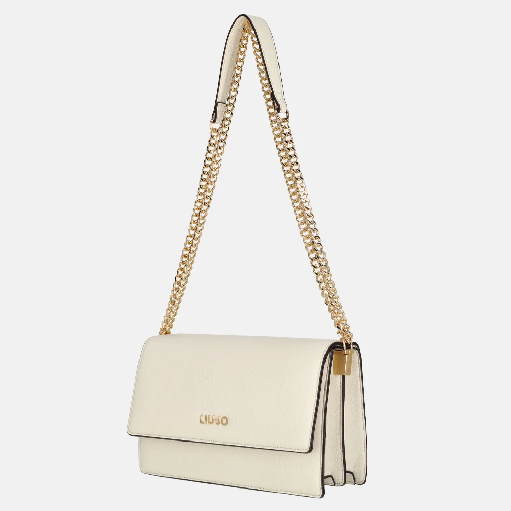 Liu Jo Manhattan crossbody tas S cream bij Duifhuizen