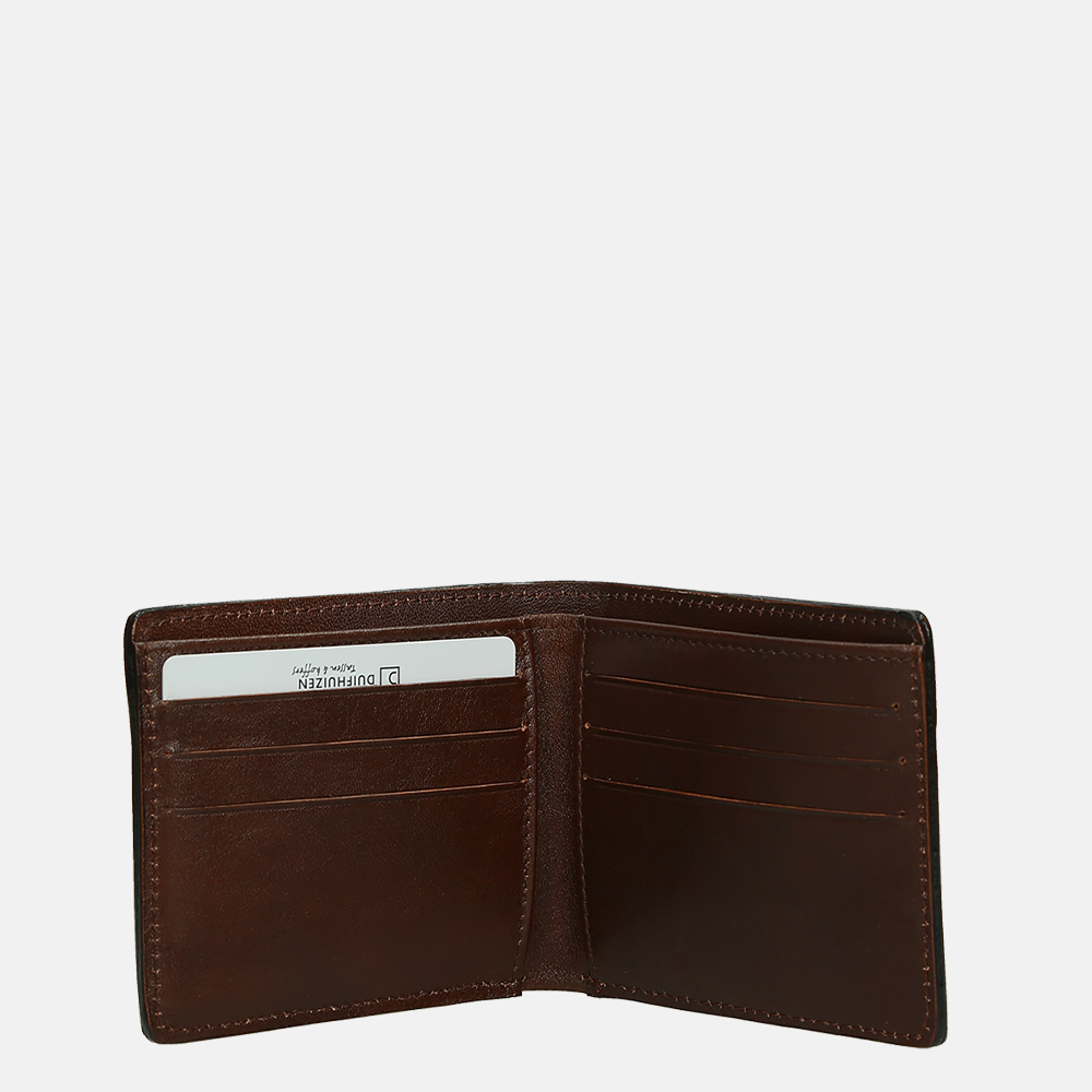 Claudio Ferrici billfold brown bij Duifhuizen