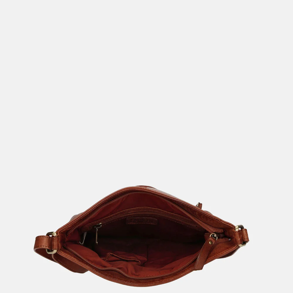 Enrico Benetti crossbody tas cognac bij Duifhuizen