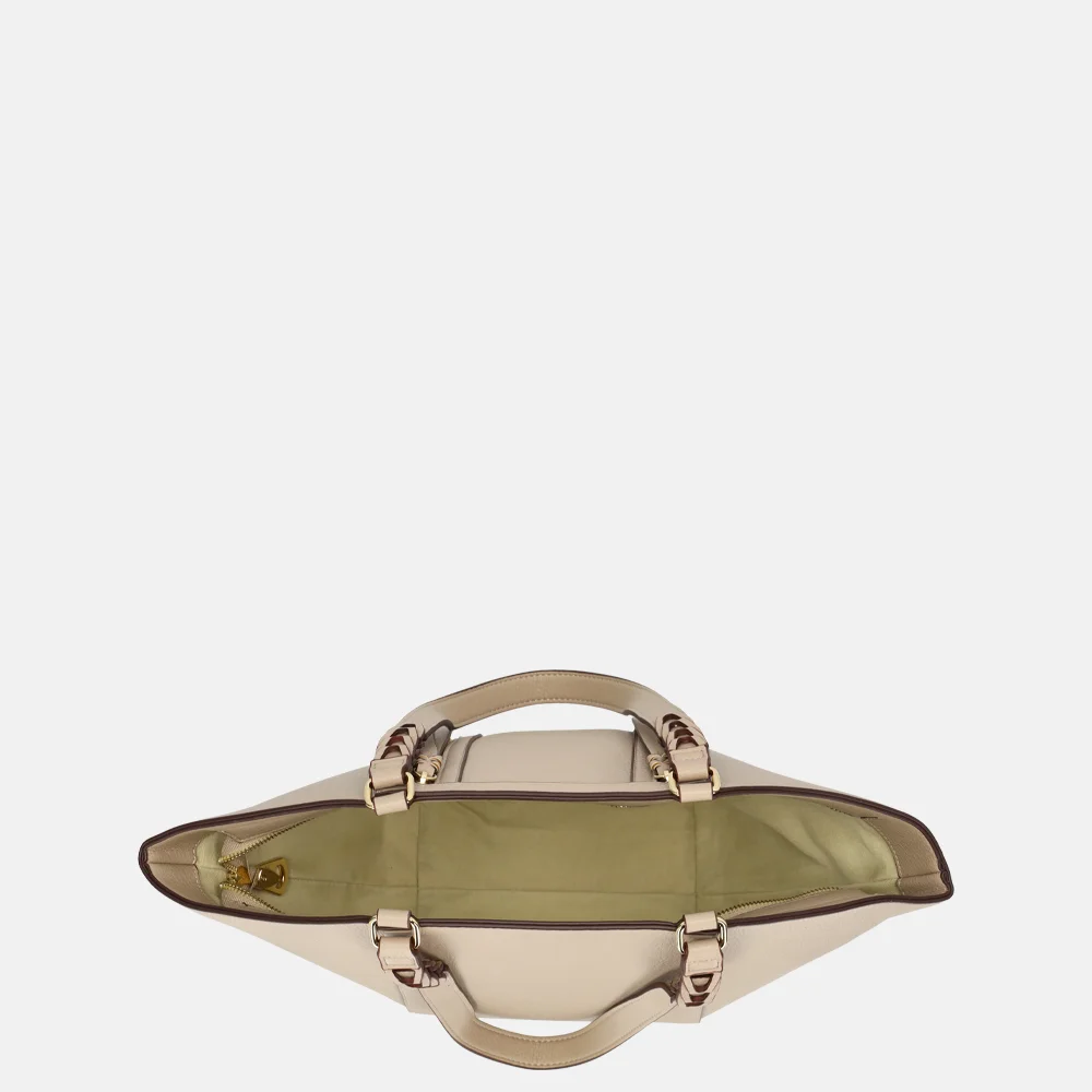 Laurent David Katty shopper taupe bij Duifhuizen