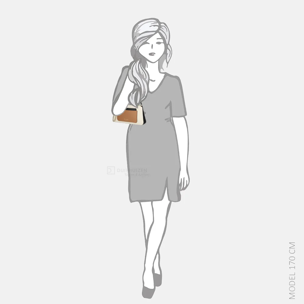 Kate Spade Ava crossbody tas parchment multi bij Duifhuizen