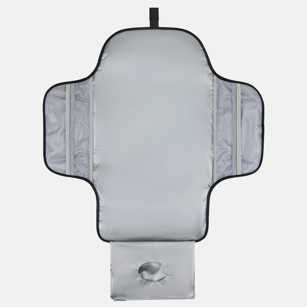 Kapten & Son Diaper verschoningsmat all black bij Duifhuizen