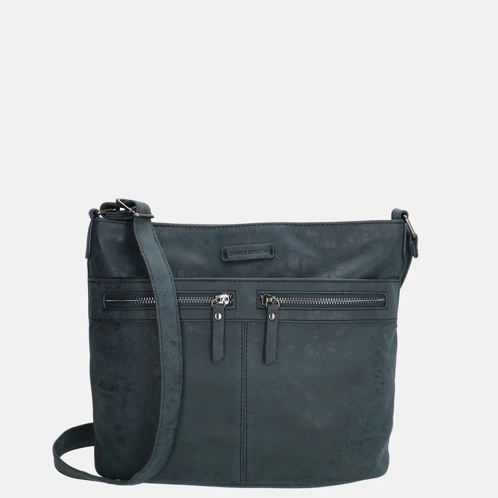 Enrico Benetti Noumea crossbody tas blauw bij Duifhuizen