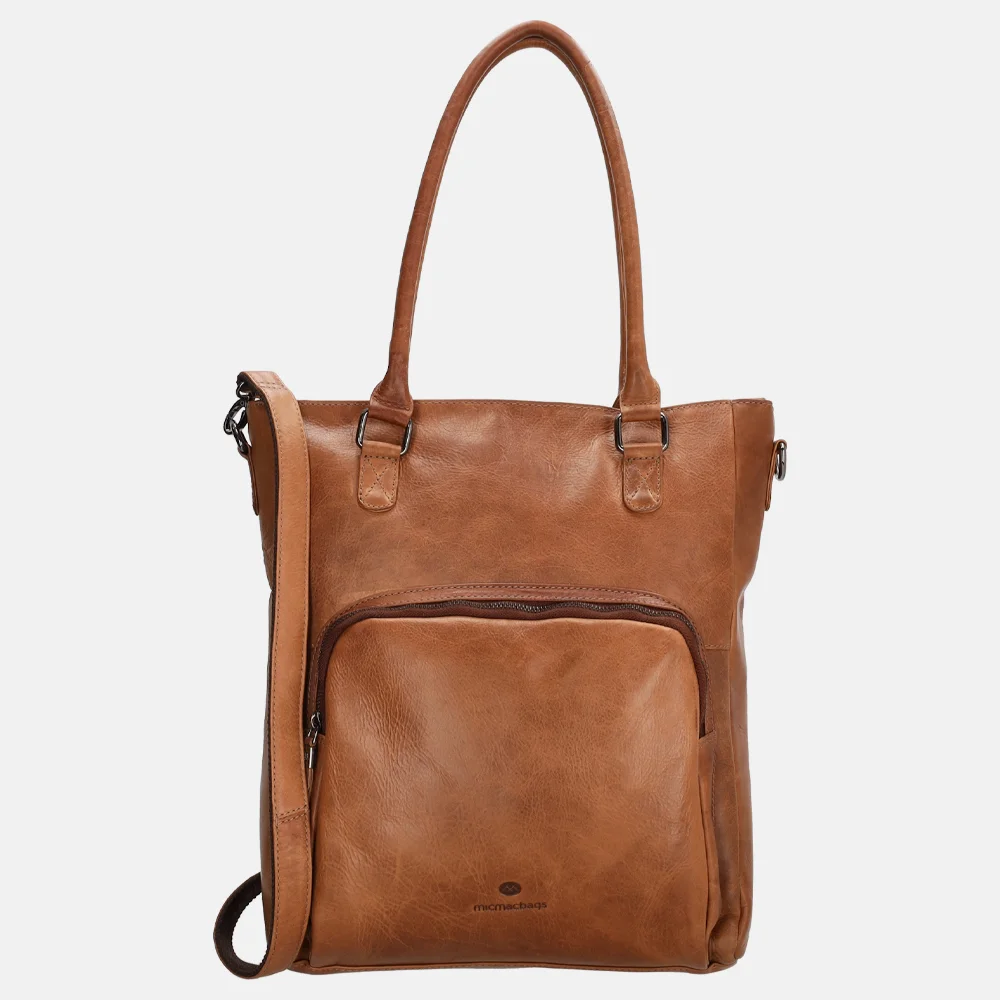 Micmacbags Everyday shopper bruin bij Duifhuizen