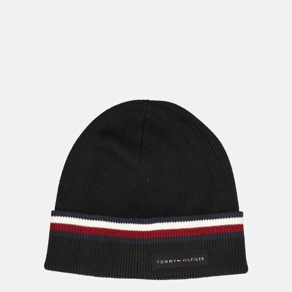 Tommy Hilfiger Corp Love muts black bij Duifhuizen