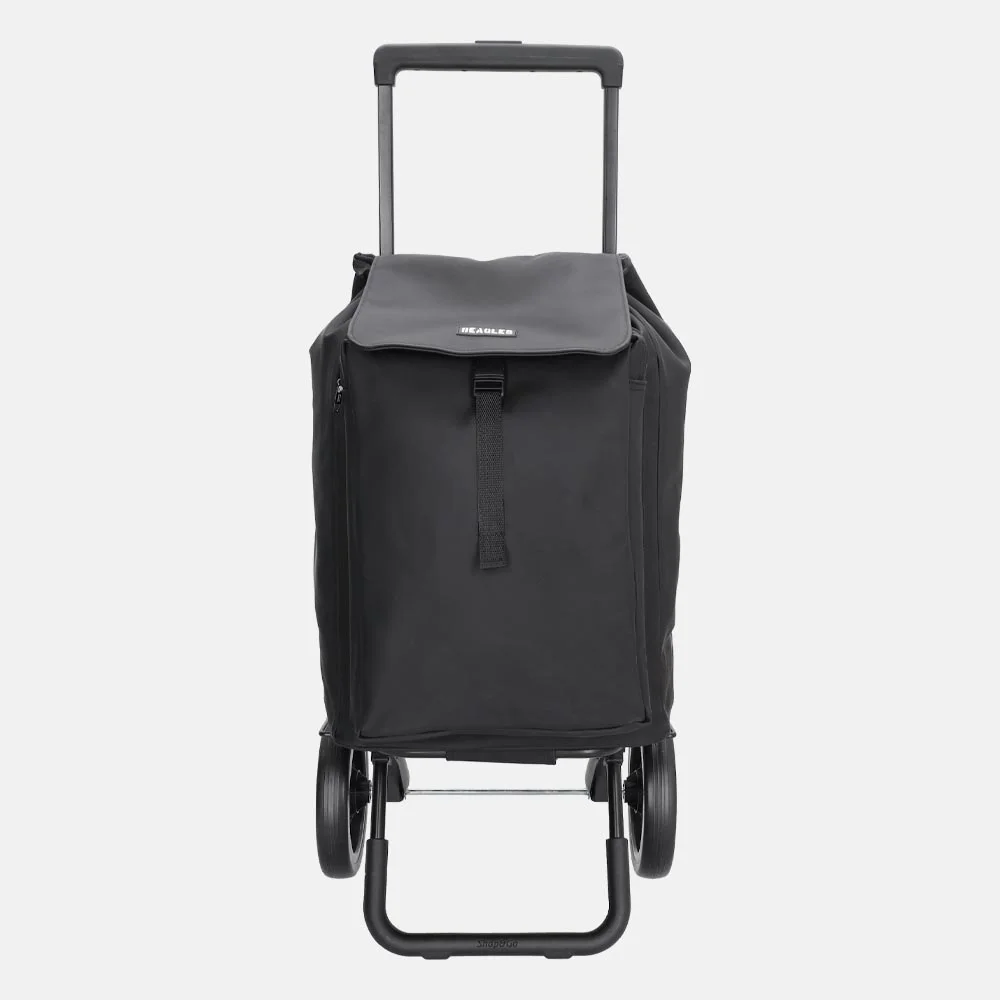 Beagles boodschappentrolley zwart