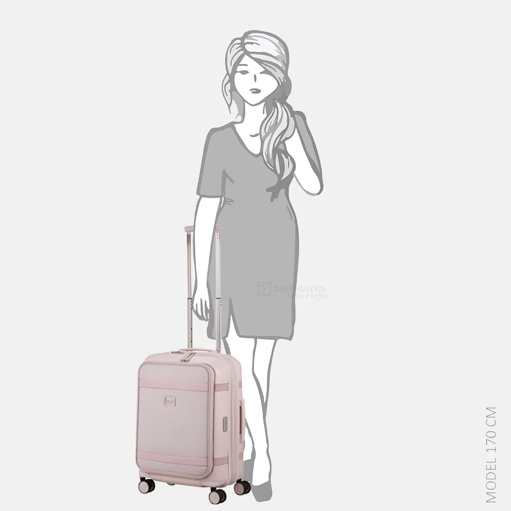 Samsonite Image spinner handbagage koffer expendable 55 cm rose bij Duifhuizen