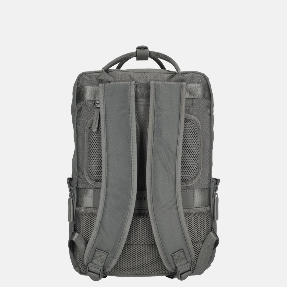 New Rebels Trondheim rugzak 15 inch antracite bij Duifhuizen