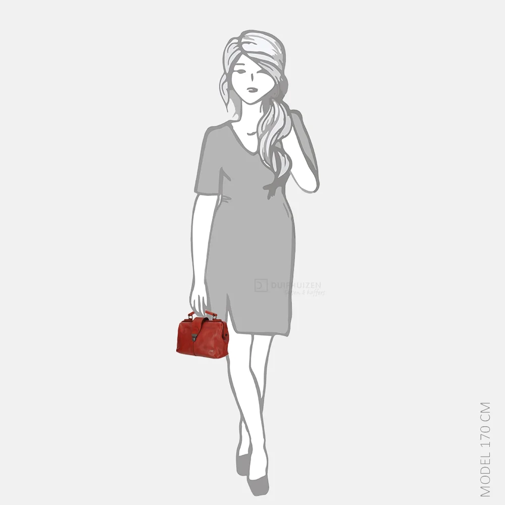 Bear Design crossbody tas S rood bij Duifhuizen
