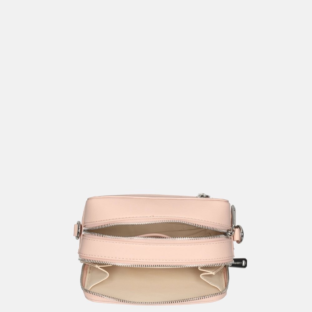 Valentino Bags Holiday Re crossbody tas cipria bij Duifhuizen