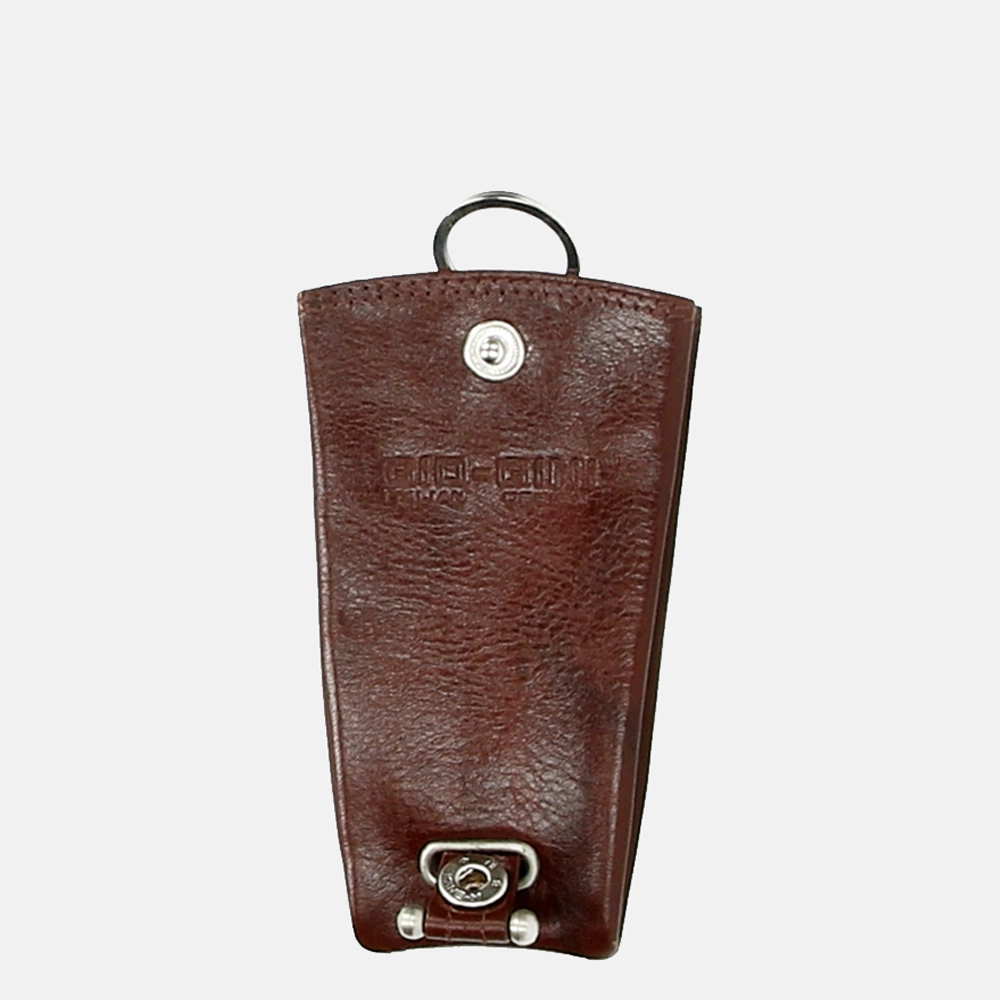 Gio Gini klokmodel sleuteletui brown bij Duifhuizen