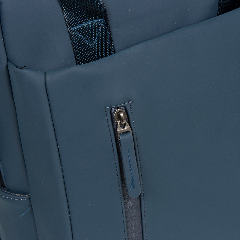 New Rebels Harper rugzak 13.3  inch navy bij Duifhuizen