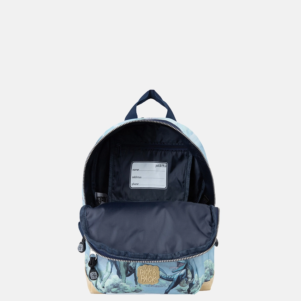 Pick & Pack All about dinos kinderrugzak S dusty green bij Duifhuizen